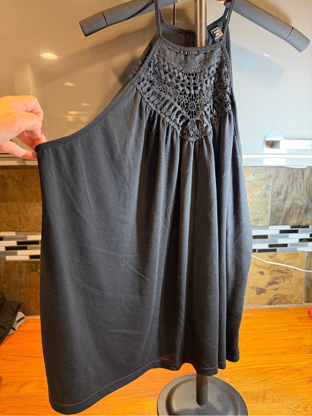 SHEIN Black Tank Top size 3xl